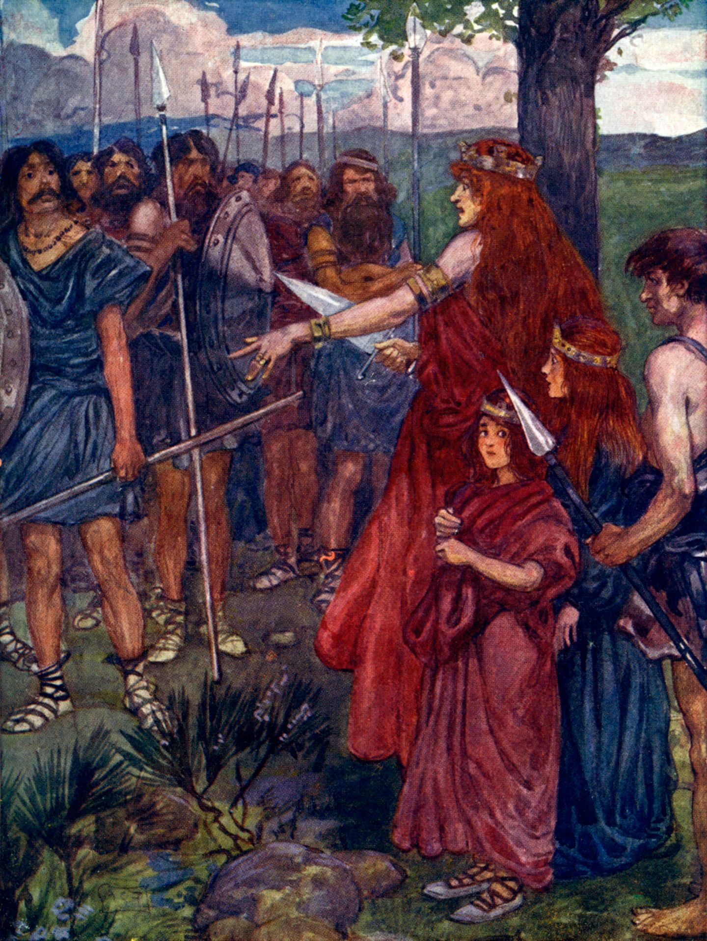 Boudica-Celtic-Roman-dark-history-ancient-Britain-Boudicea-Boudicca